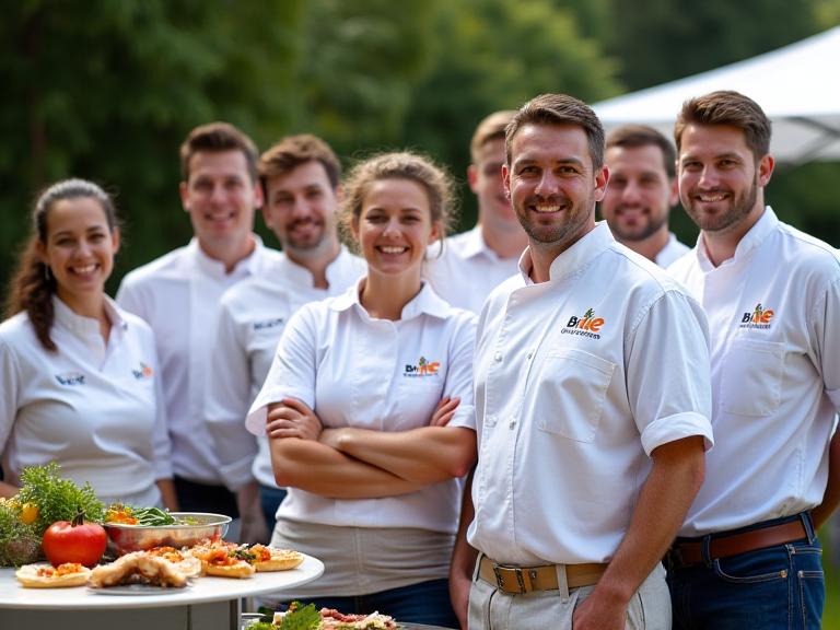 Équipe Brise Matinale expertise catering